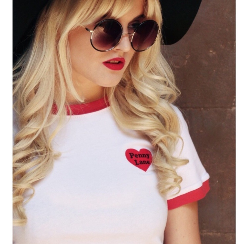 Penny lane ringer tee